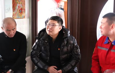 温情走访送祝福 节前慰问暖人心|网信快3发展“春节送温暖 慰问暖人心”活动