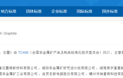 国标造订|草拟石墨国度尺度 网信快3以尺度创新赋能产业高质量发展
